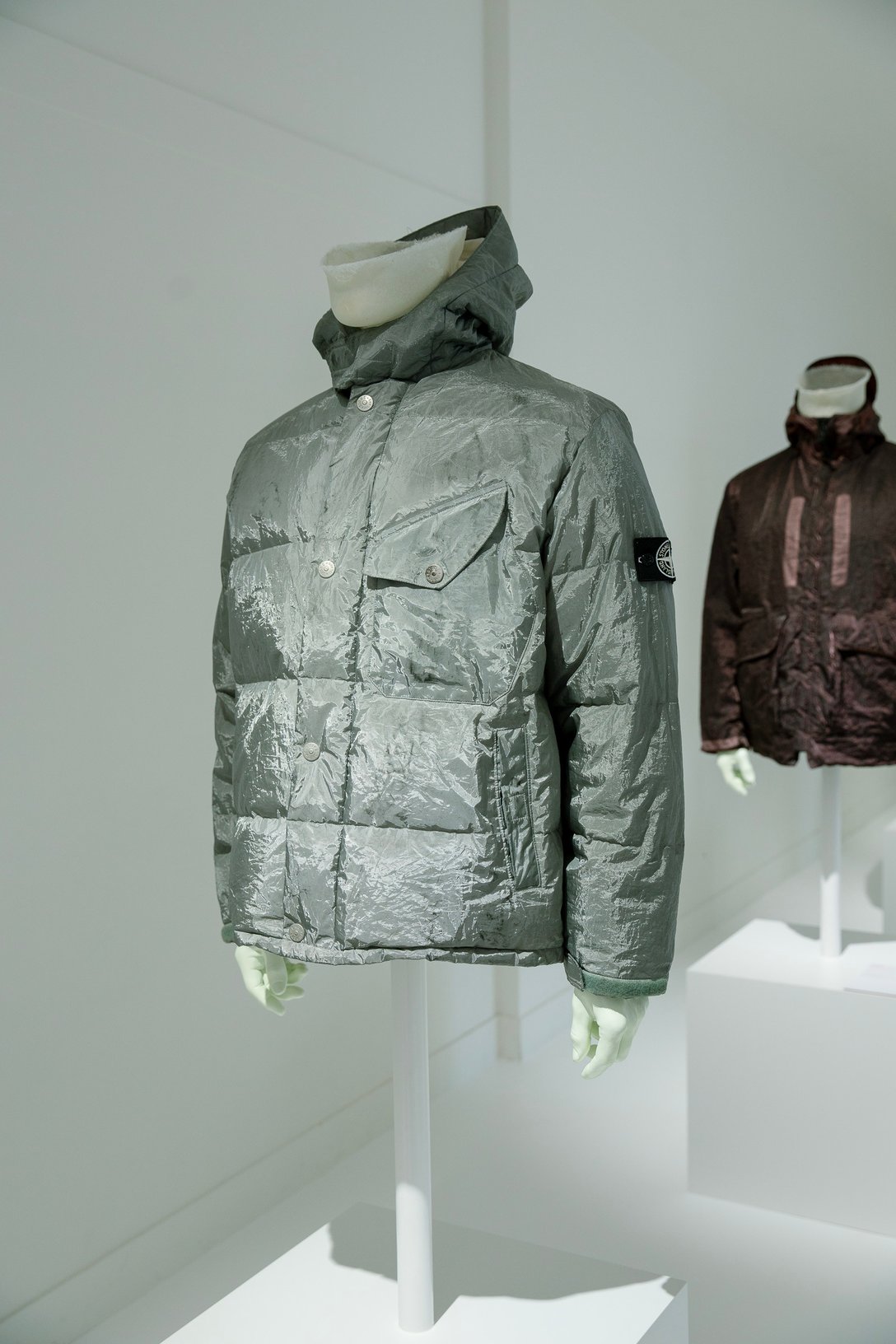 Stone island pure metal clearance shell jacket