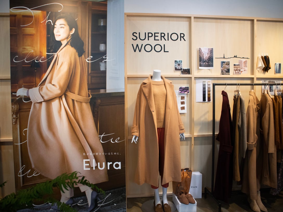 「エルーラ」2019年秋冬コレクション Image by FASHIONSNAP