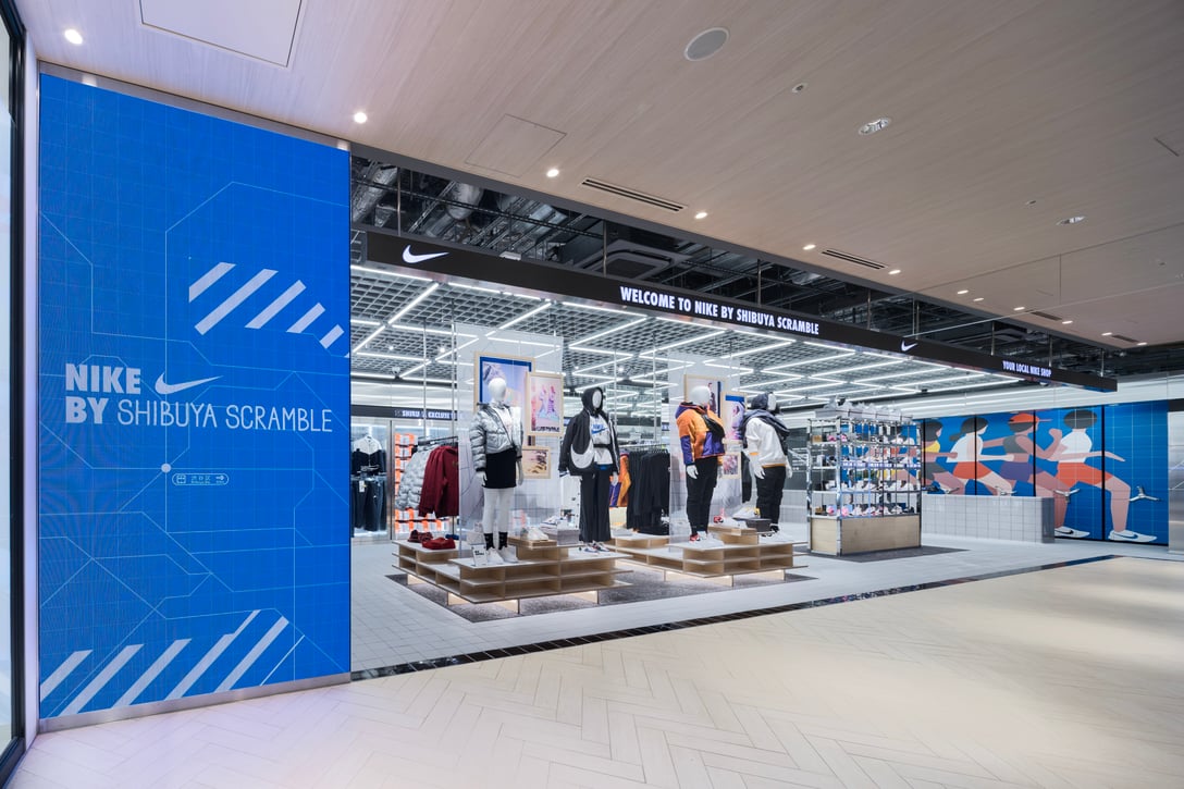 NIKE BY SHIBUYA SCRAMBLE 店舗イメージ Image by NIKE/FASHIONSNAP
