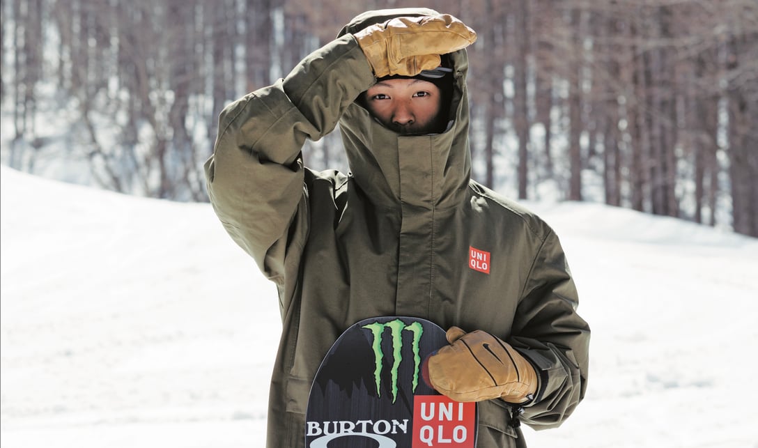 平野歩夢選手 Image by ユニクロ