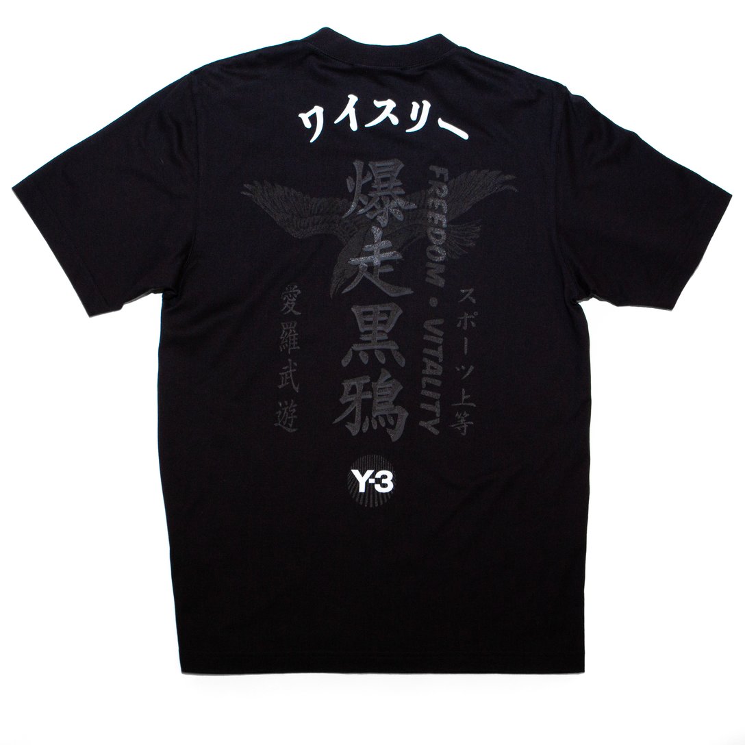 最安値】 Yohji Yamamoto Tシャツ 暴走黒鵜 Y-3 - トップス