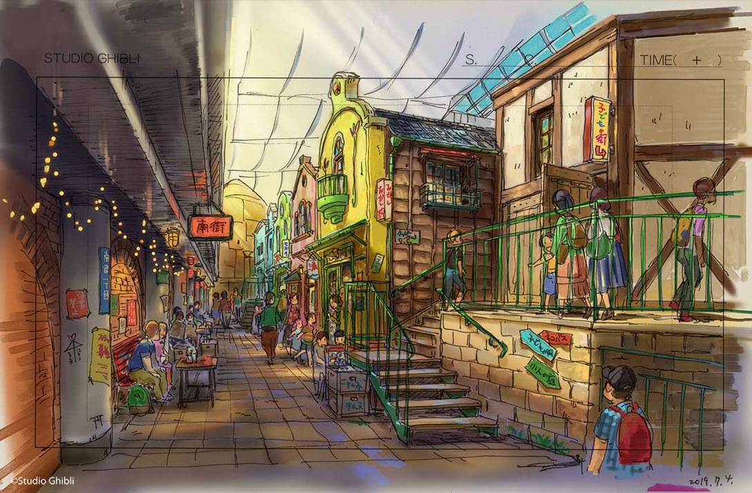 「ジブリの大倉庫エリア」 ©︎ Studio Ghibli
