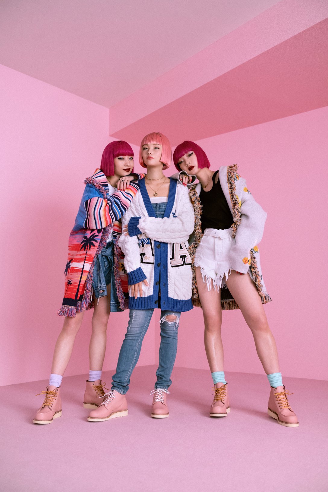 Go Virtually Pink for RED WING イメージヴィジュアル Image by レッドウィング