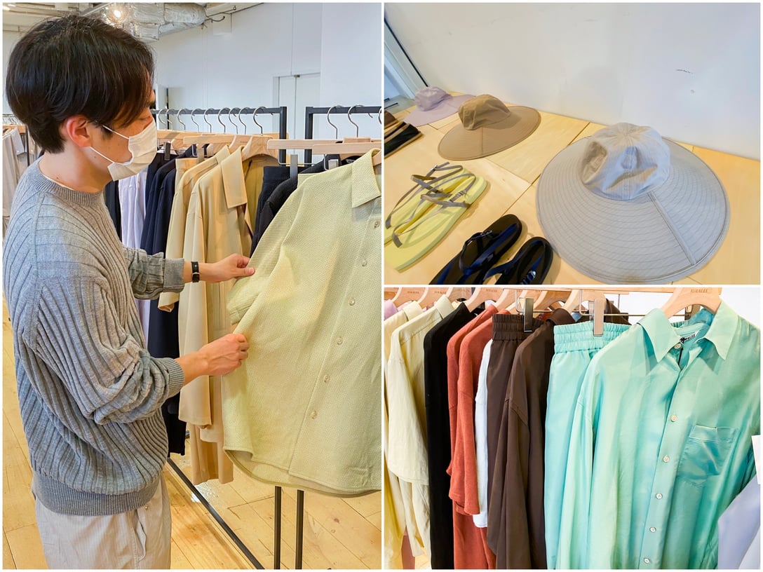 (左)デザイナーの岩井良太 Image by FASHIONSNAP