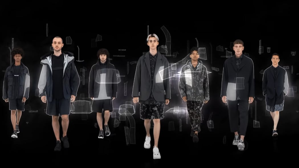 White Mountaineering 2021年春夏コレクションムービーより