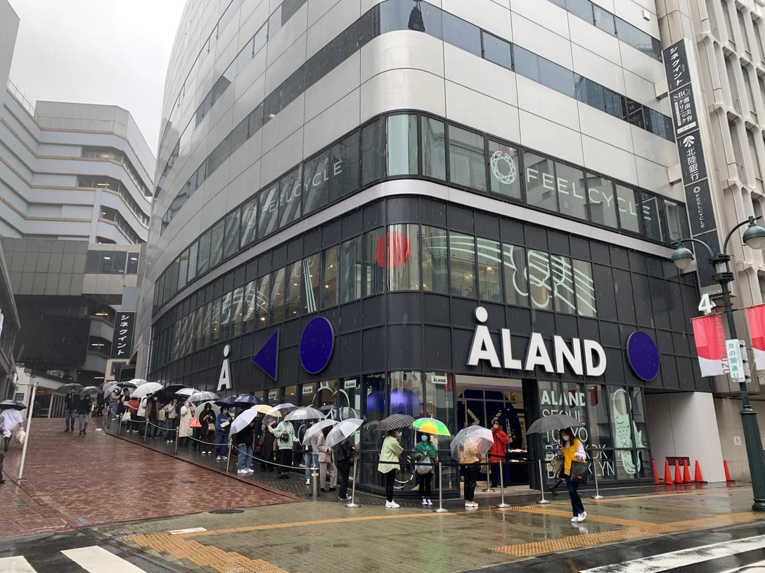 「エーランド トーキョー」開店前の様子 Image by FASHIONSNAP