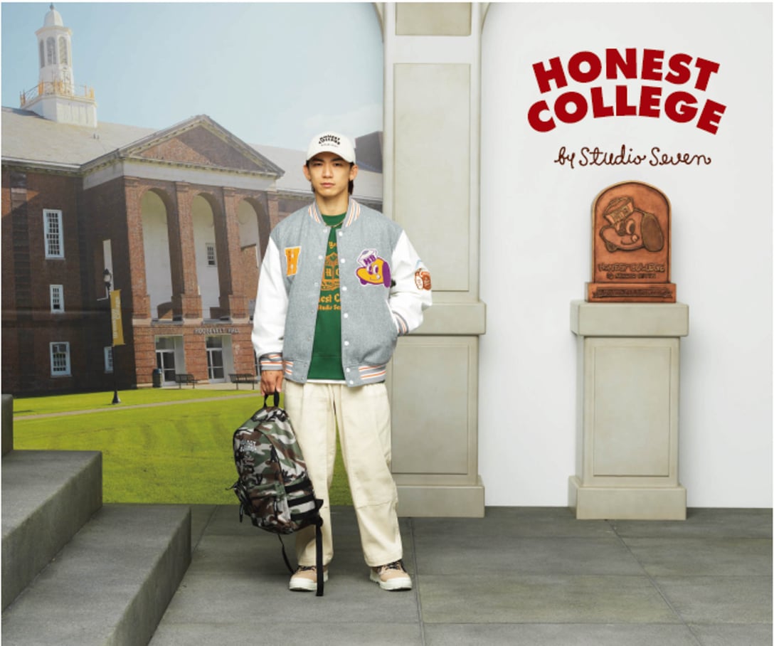HONEST COLLEGEキャンペーンヴィジュアル Image by GU