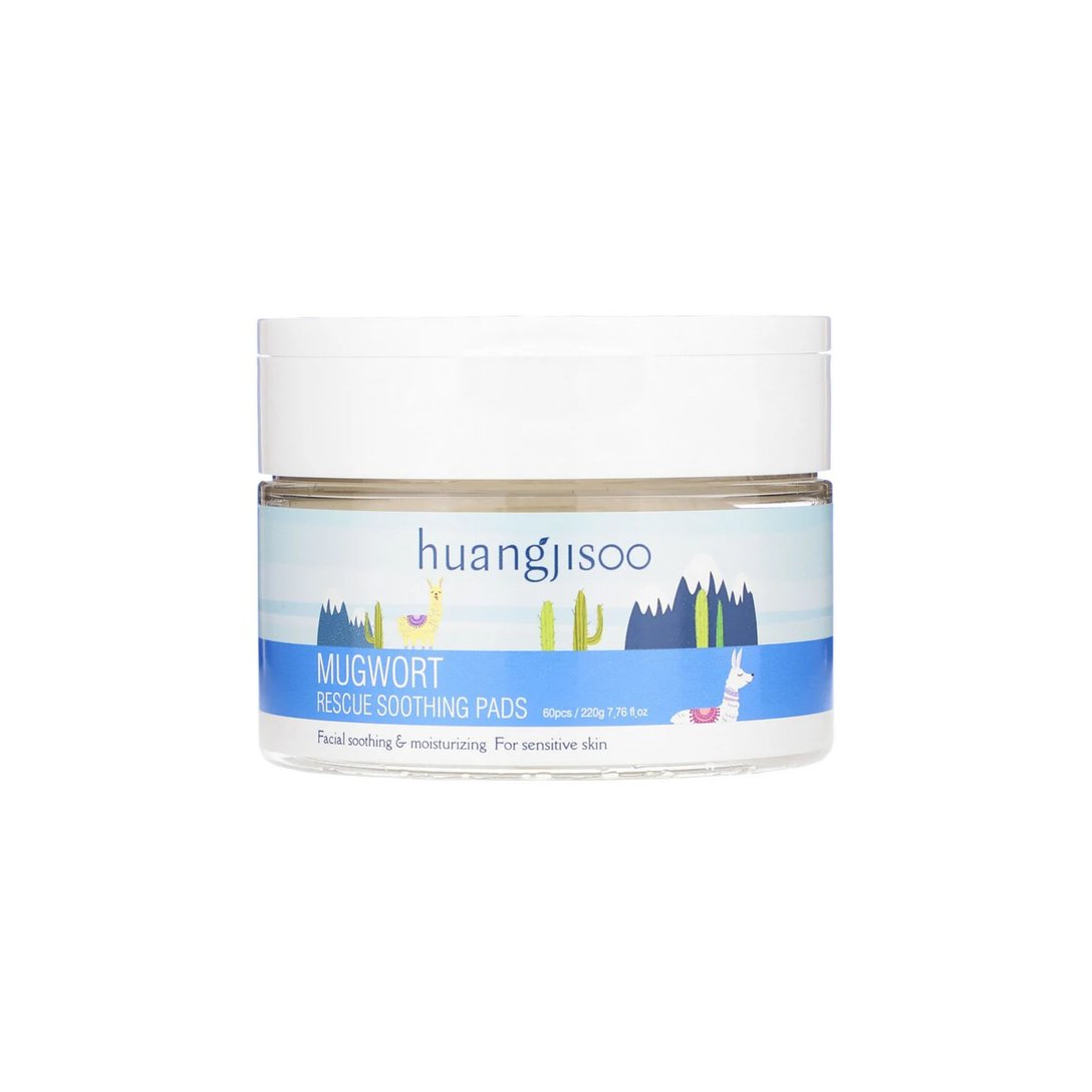 Huangjisoo Mugwort Rescue Soothing Pads (60枚入り）¥2,003