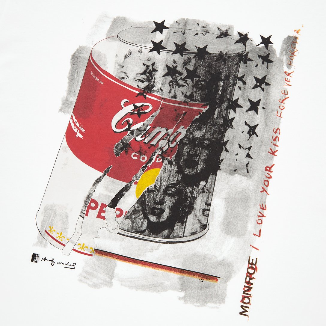 Andy Warhol × Kosuke Kawamura UT Image by ©/®/™ The Andy Warhol Foundation for the Visual Arts, Inc. ©Kosuke Kawamura