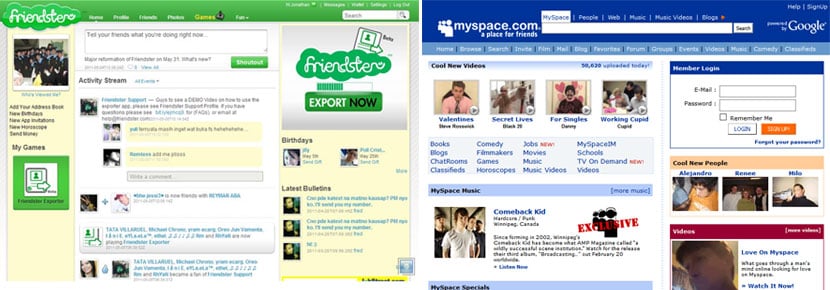 friendster myspace