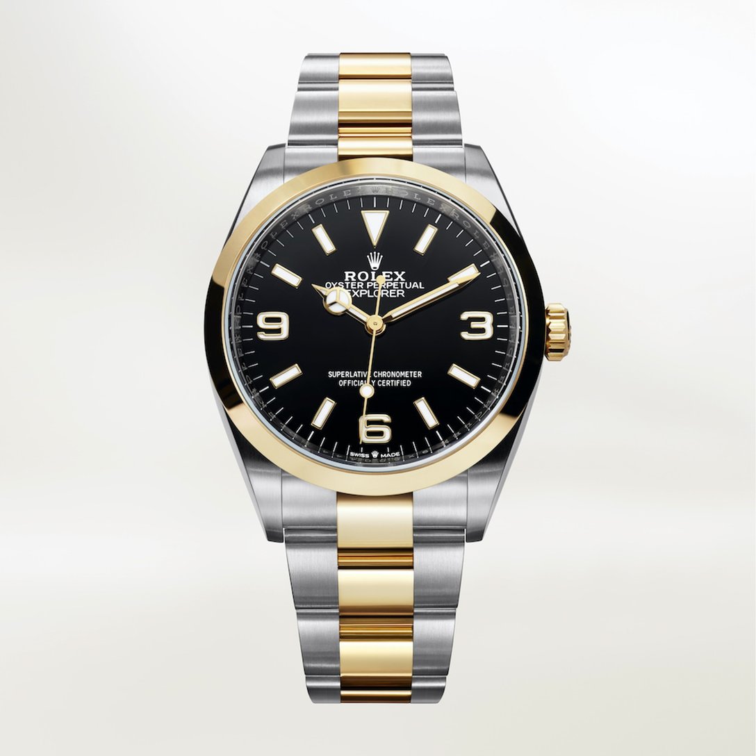 新型エクスプローラーのコンビネーションモデル(Ref:124273) Image by ROLEX