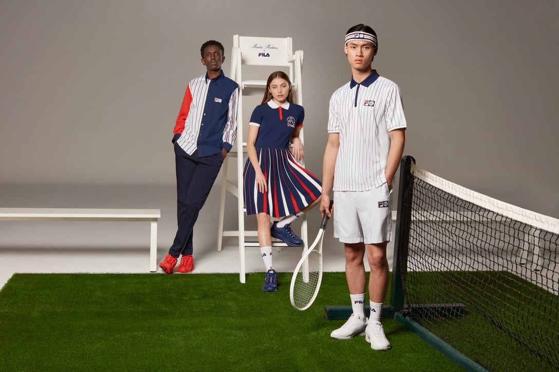 ブルックス ブラザーズ x FILA コラボコレクション Image by ブルックス ブラザーズ