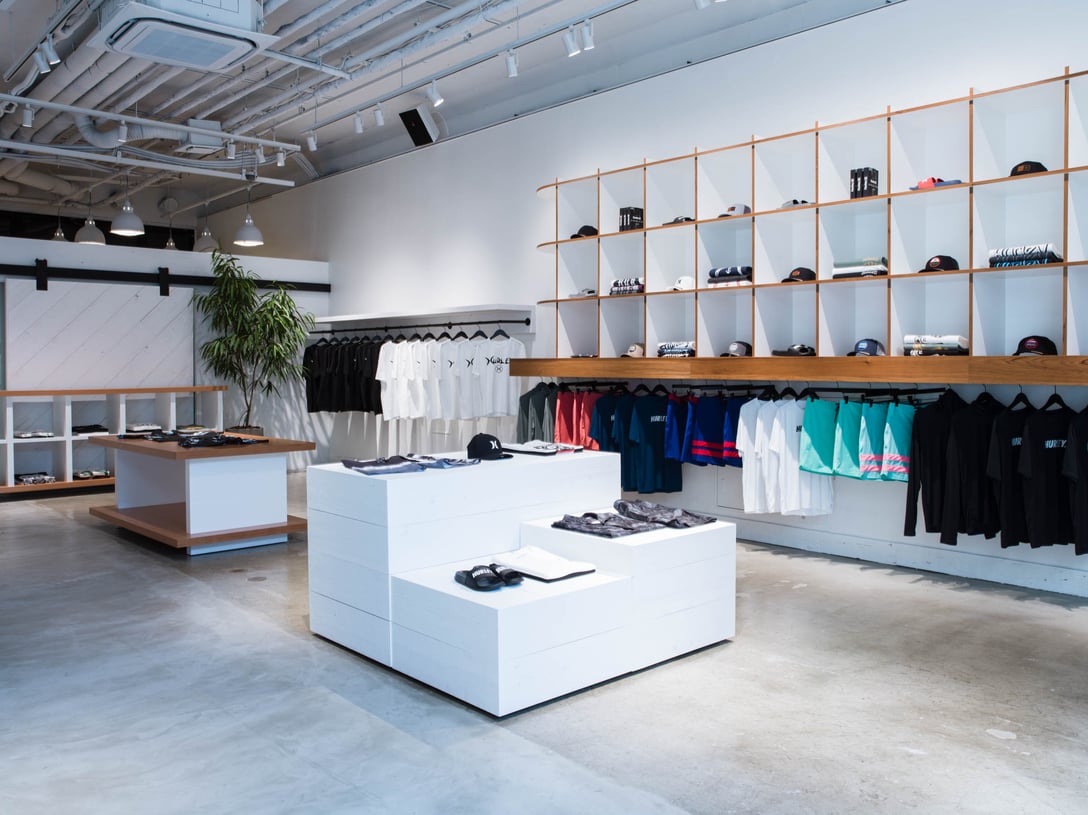 Hurley Store Tokyo 内観 Image by Hurley