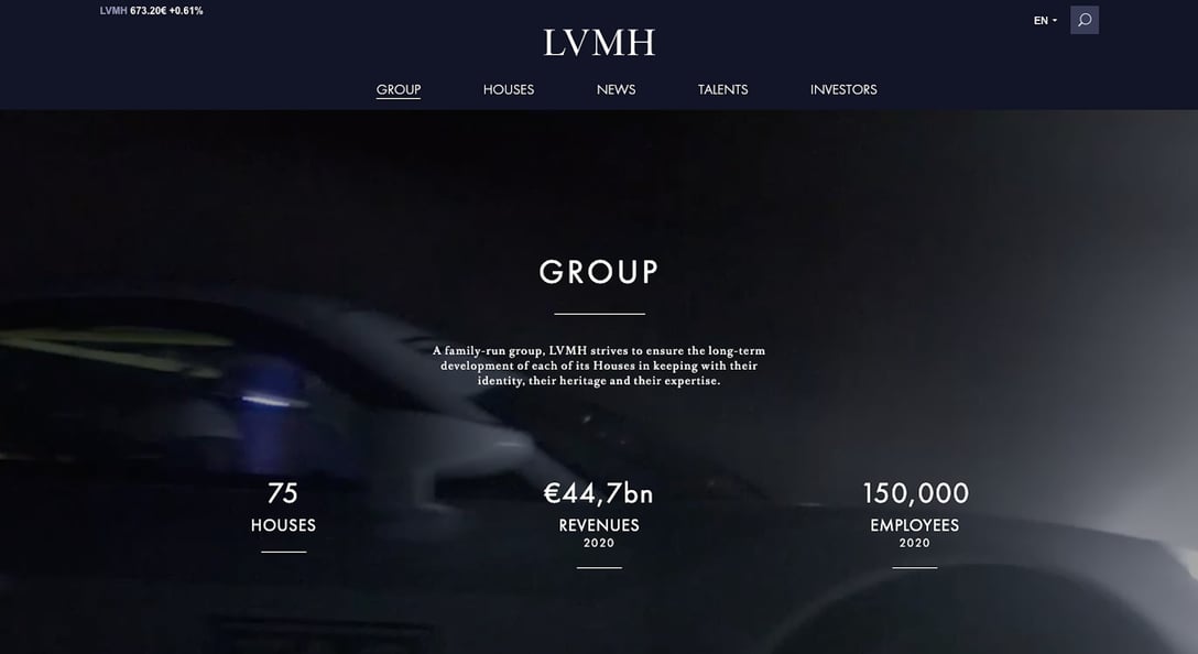 LVMH公式サイトより