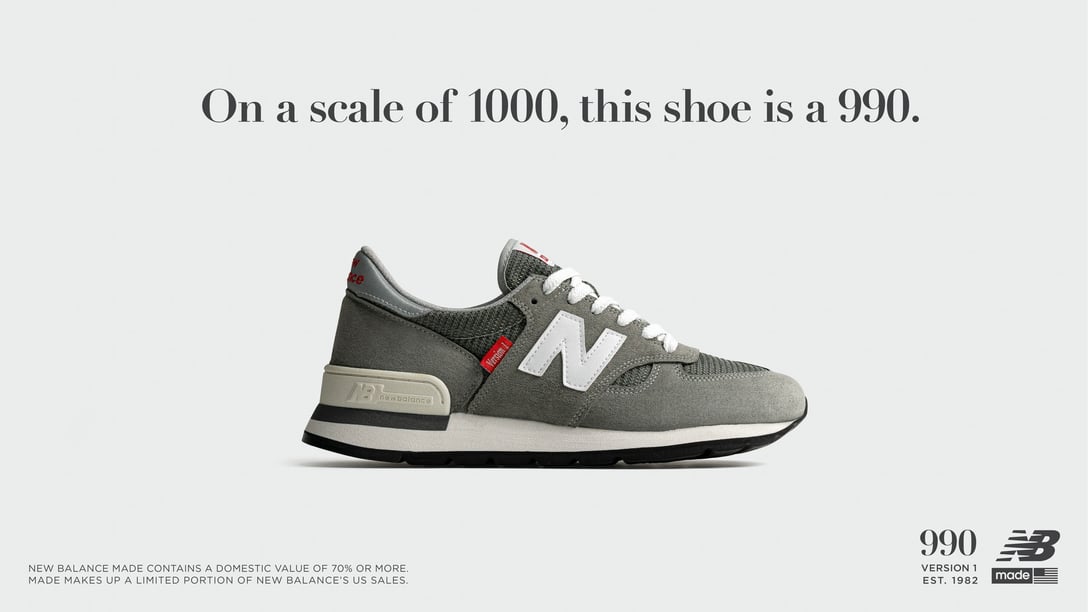 「990v1」 Image by ニューバランス