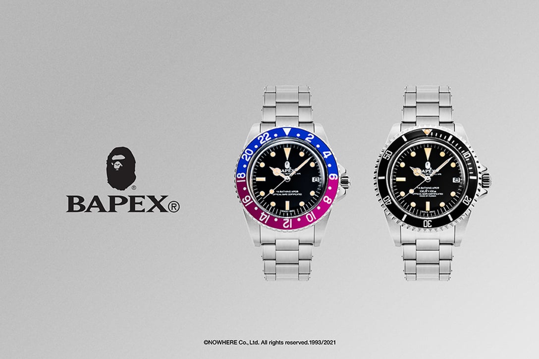 (写真左から)TYPE2、TYPE1 Image by A BATHING APE®
