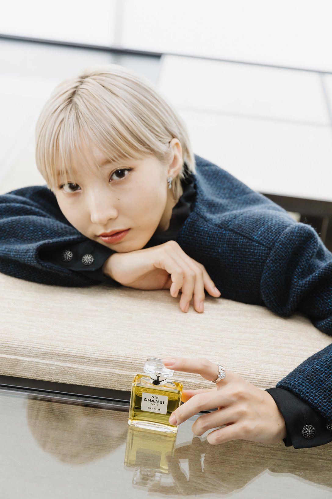 飯島望未 Image by FASHIONSNAP