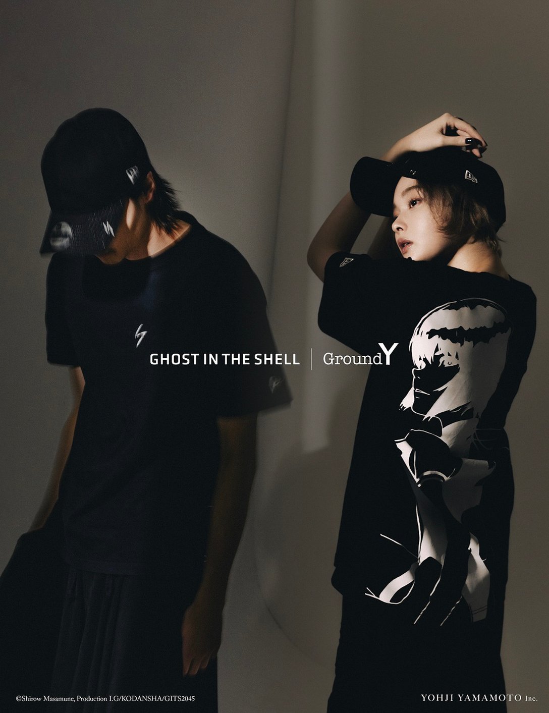 Ground Y × GHOST IN THE SHELL SAC_2045 × New Era Image by グラウンド ワイ
