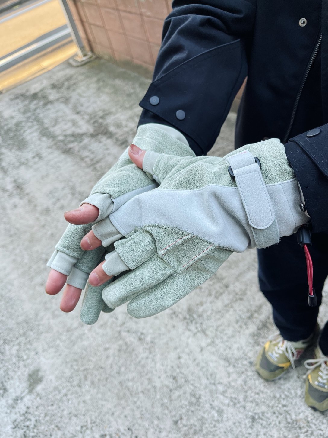 5％OFF】 hatra STUDY GLOVES GREY スタディーグローブ 手袋