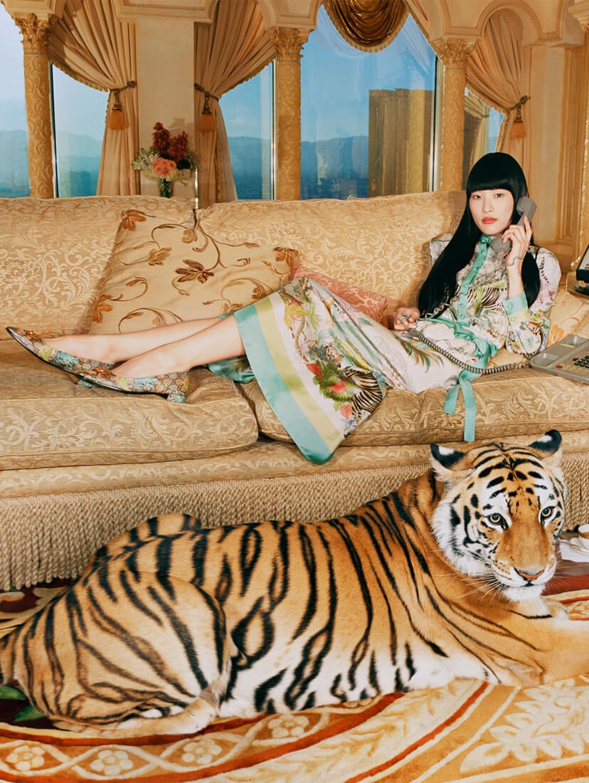 グッチ、寅年にちなんだスペシャルコレクション「GUCCI TIGER」を発売