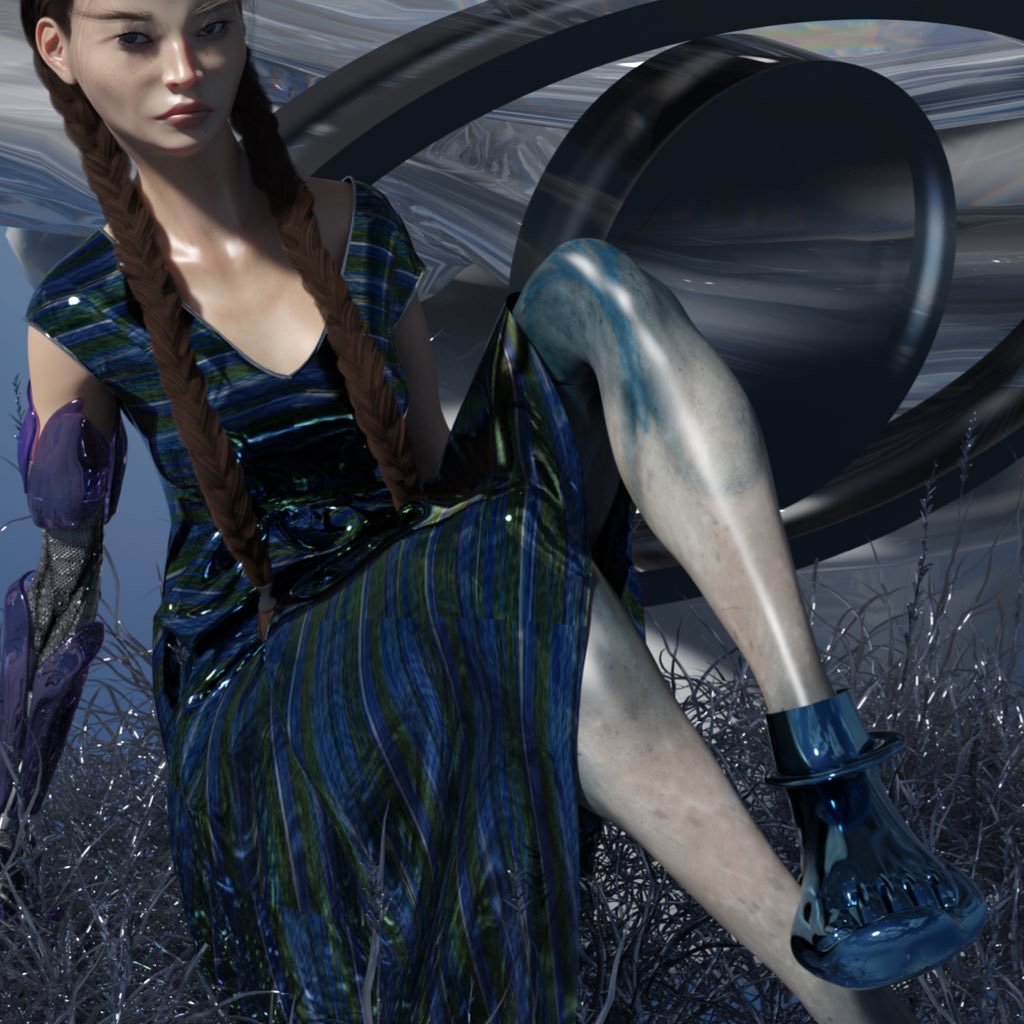 osumi 3DCG 次世代 ファッションデザイナー waterblure ウォーターブルー