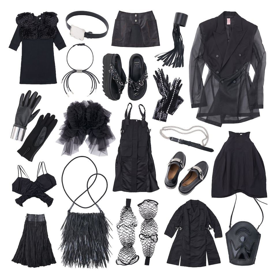 ブラック　ファッション