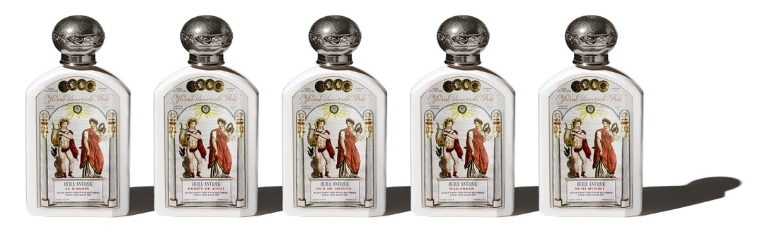 「ユイル・アンティーク」(新5種、190mL、税込6270円) Image by OFFICINE UNIVERSELLE BULY