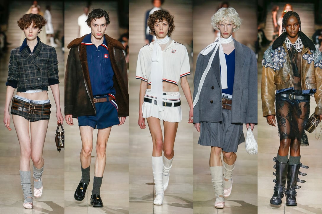 ミュウミュウ 2022年秋冬コレクション Image by MIU MIU