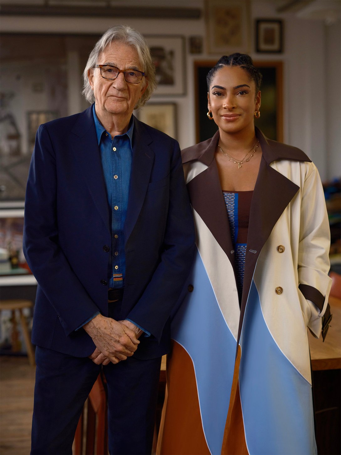 左:ポール・スミス、右:プリヤ・アルワリア Image by Paul Smith