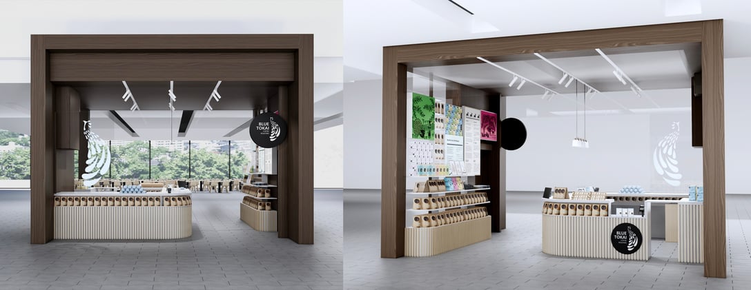 Blue Tokai Coffee ROPPONGI POPUP 店頭 Image by ブルートーカイ コーヒー