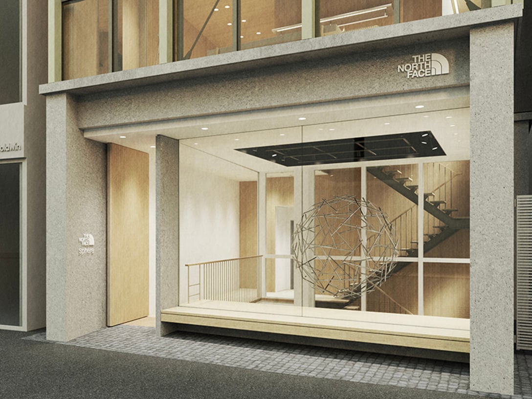 「THE NORTH FACE Sphere」の外観 Image by THE NORTH FACE
