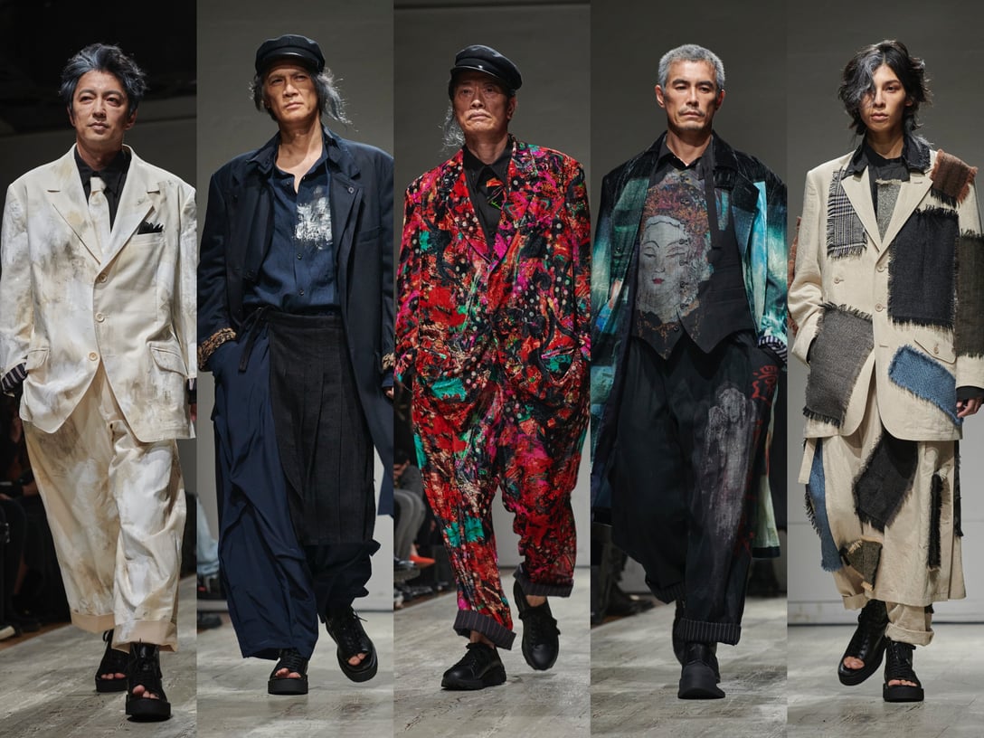 ヨウジヤマモト プールオムの2023年春夏コレクション Image by Yohji Yamamoto Photo by TAKAY