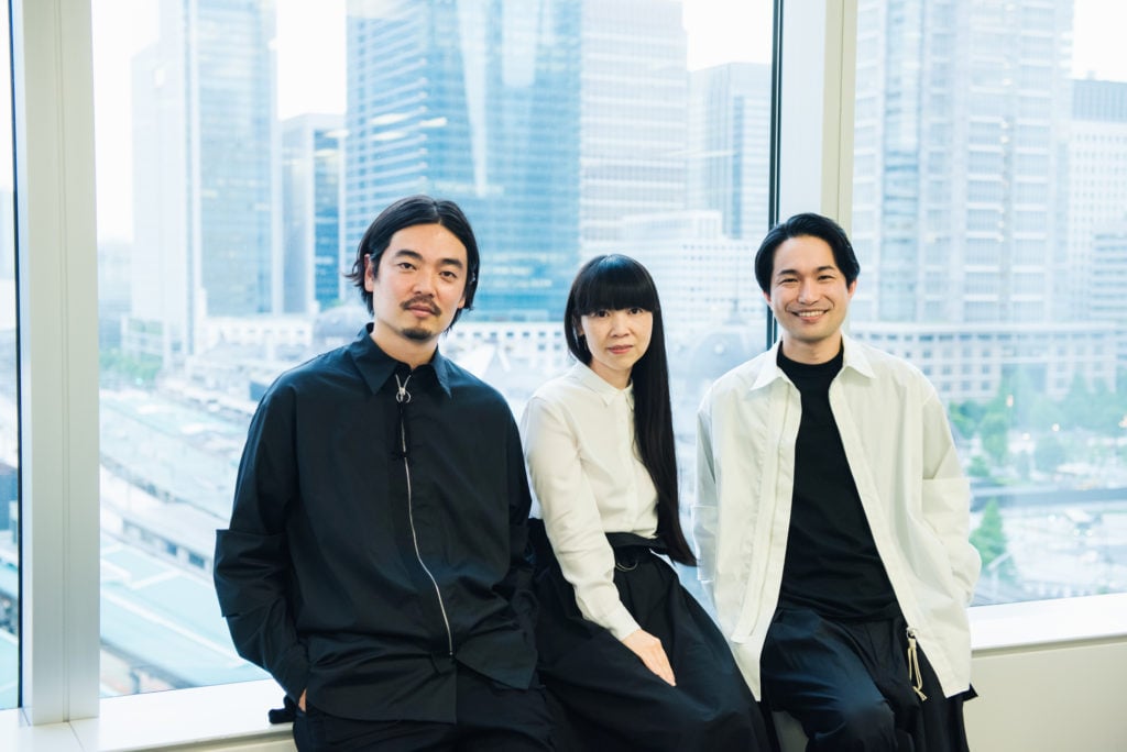 （左から）中嶋峻太氏、海老澤美幸弁護士、小松隼也弁護士　　本記事内の写真：Mao Nakazawa