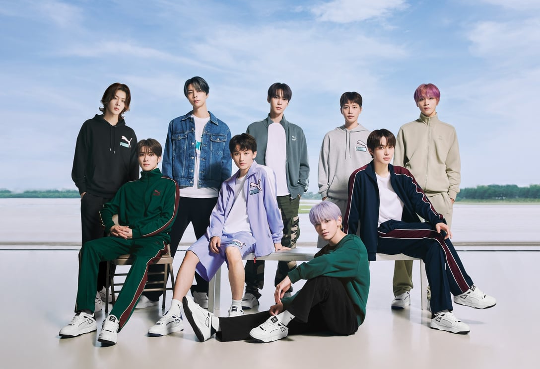 K-POPグループ「NCT 127」 画像提供:PUMA Korea