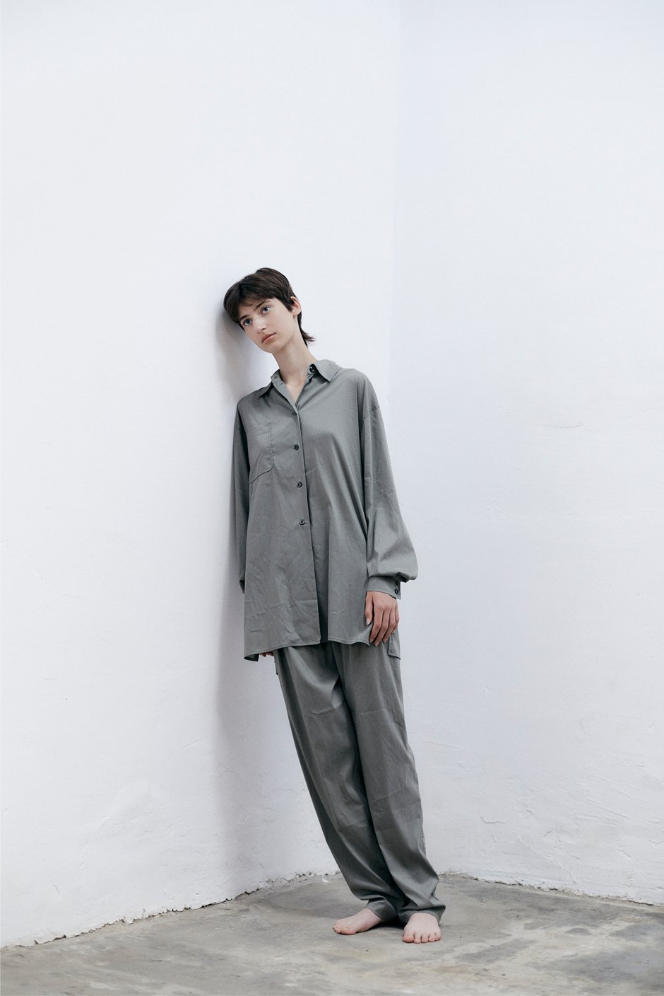 shirt and trousers by KM BY LANGE