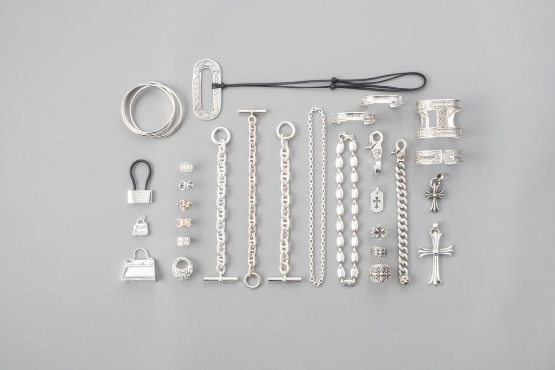 「SILVER JEWELRY」TSUNAGU BY KOMEHYO ラインナップ Image by コメ兵