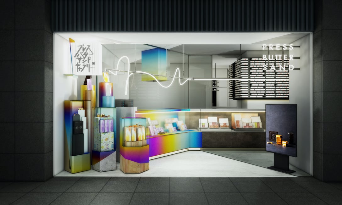 「プレスバターサンドギャラリー/PRESS BUTTER SAND 天神地下街店」 Image by ベイク