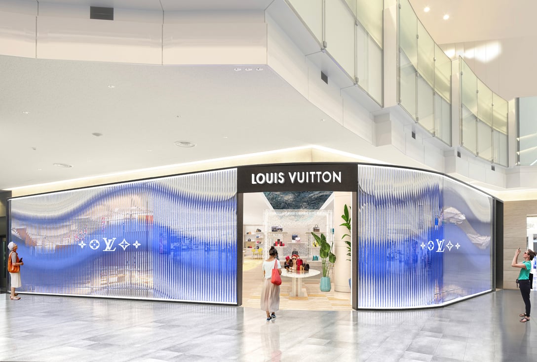 ルイ・ヴィトン 羽田空港店パース画像 Image by LOUIS VUITTON