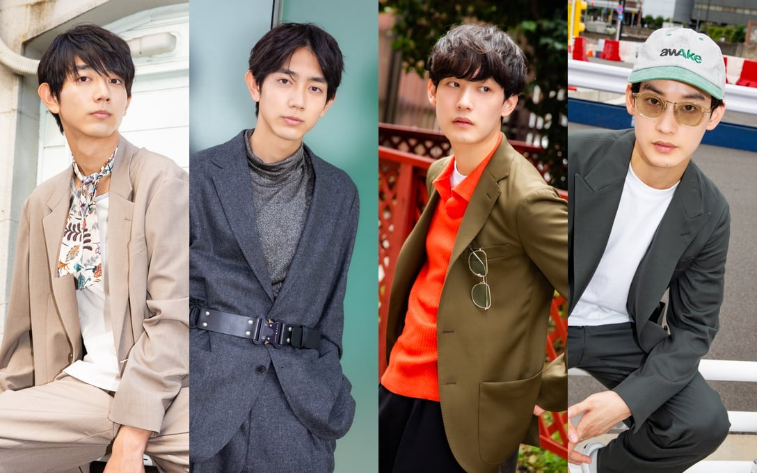 駒木根葵汰と向井太一が着こなす「ユナイテッドアローズ」の新作スーツ Image by FASHIONSNAP