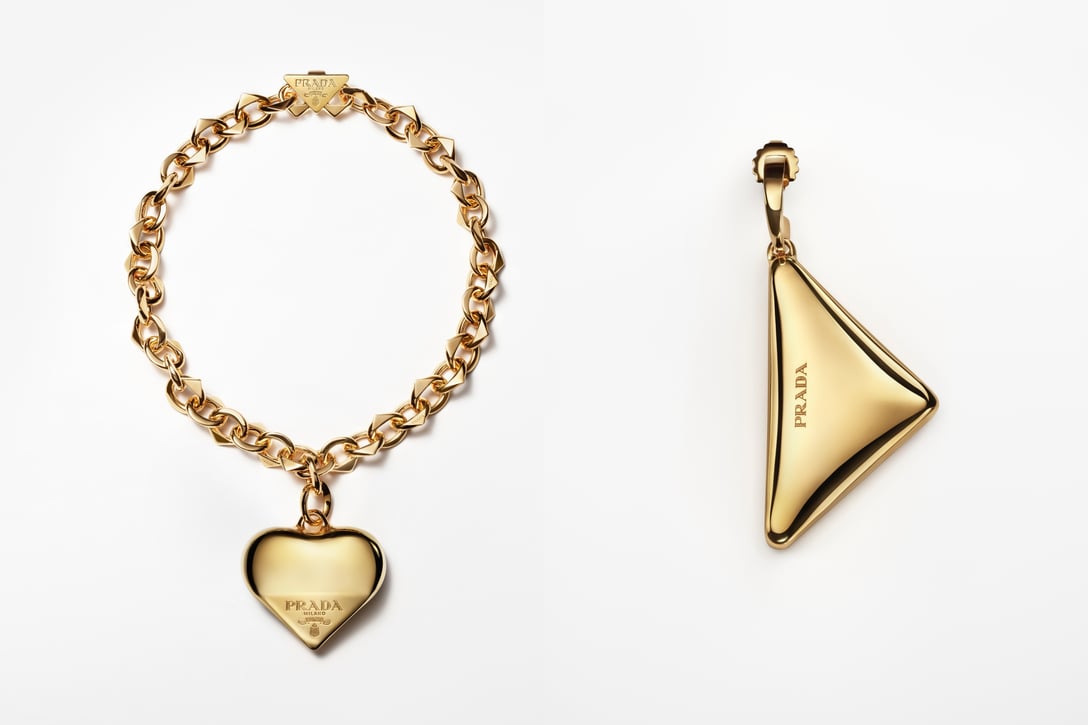 Eternal Gold Made to Order Necklace 税込748万円、Eternal Gold Mate to Order Earring 税込220万円(予定価格) Image by PRADA