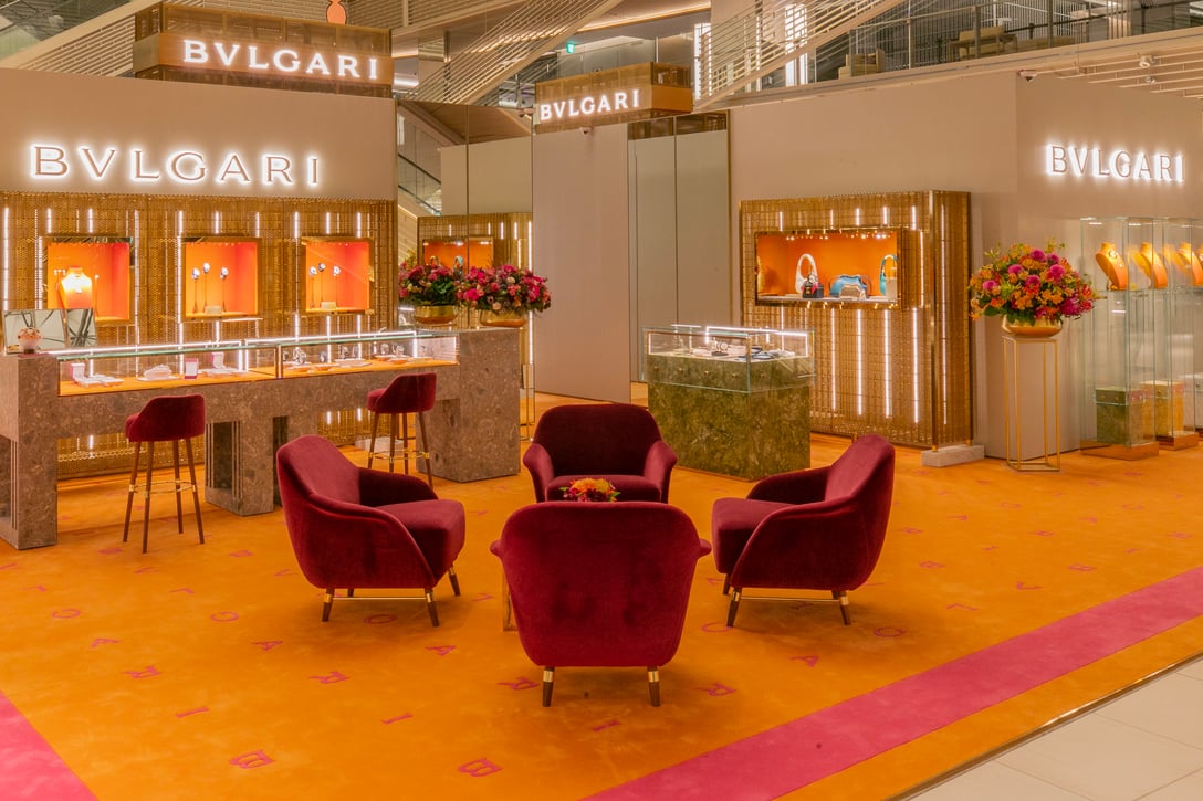 ブルガリ シーズナル ストア Image by BVLGARI