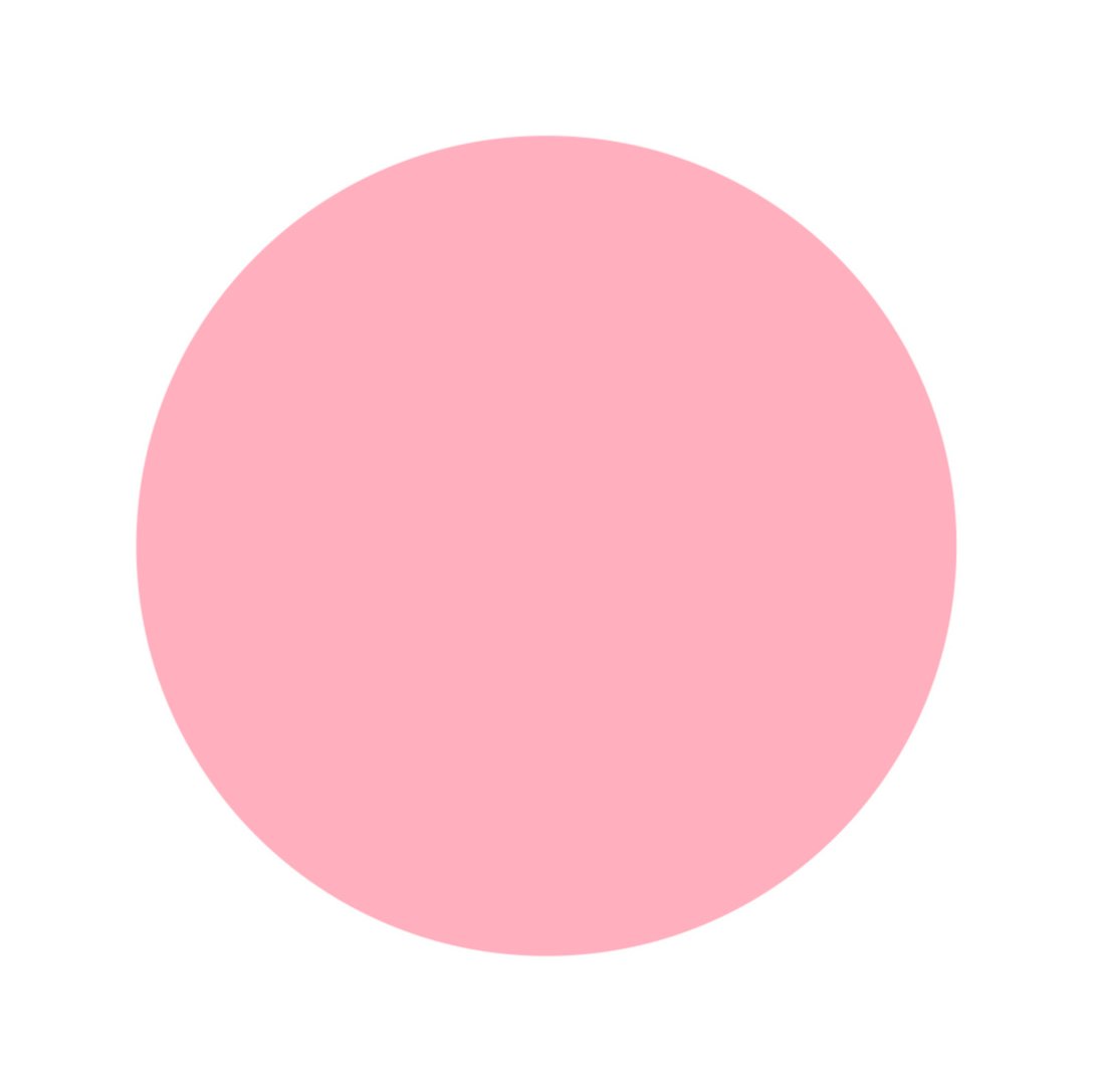 ベビーピンクのチークの色玉