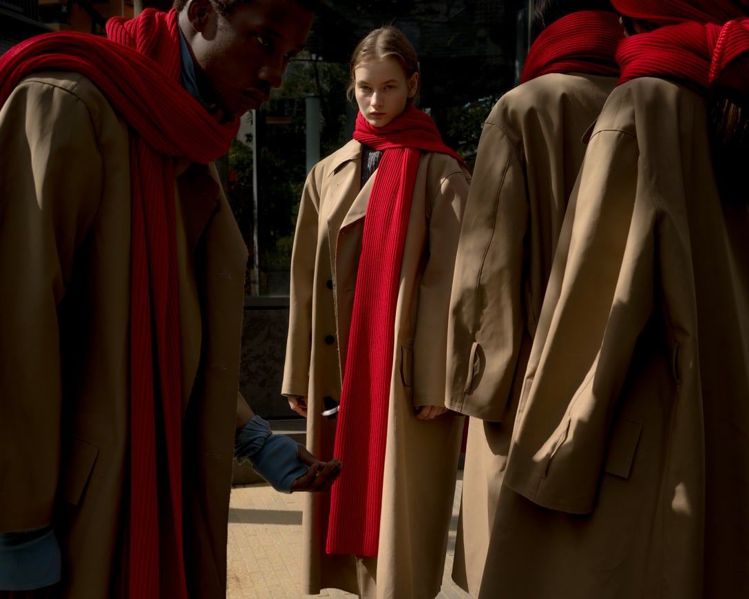 「MAC COAT」(税込9万6800円) Image by OUAT