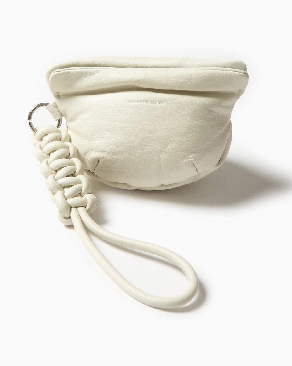 ビューティフルピープルのホワイトのバッグ