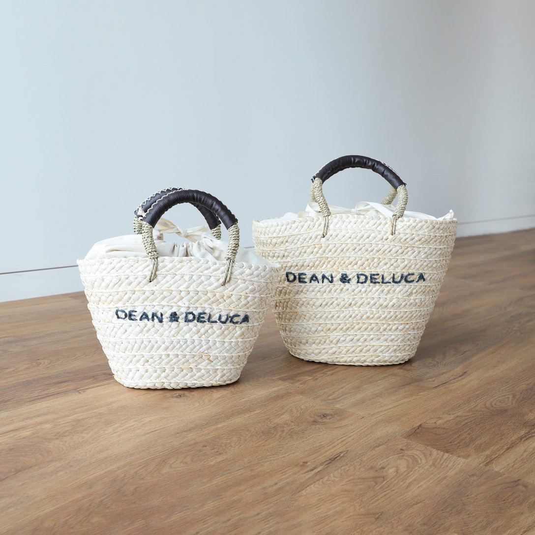 DEAN＆DELUCA×BEAMS COUTUREm保冷カゴバッグ 大小セット | www