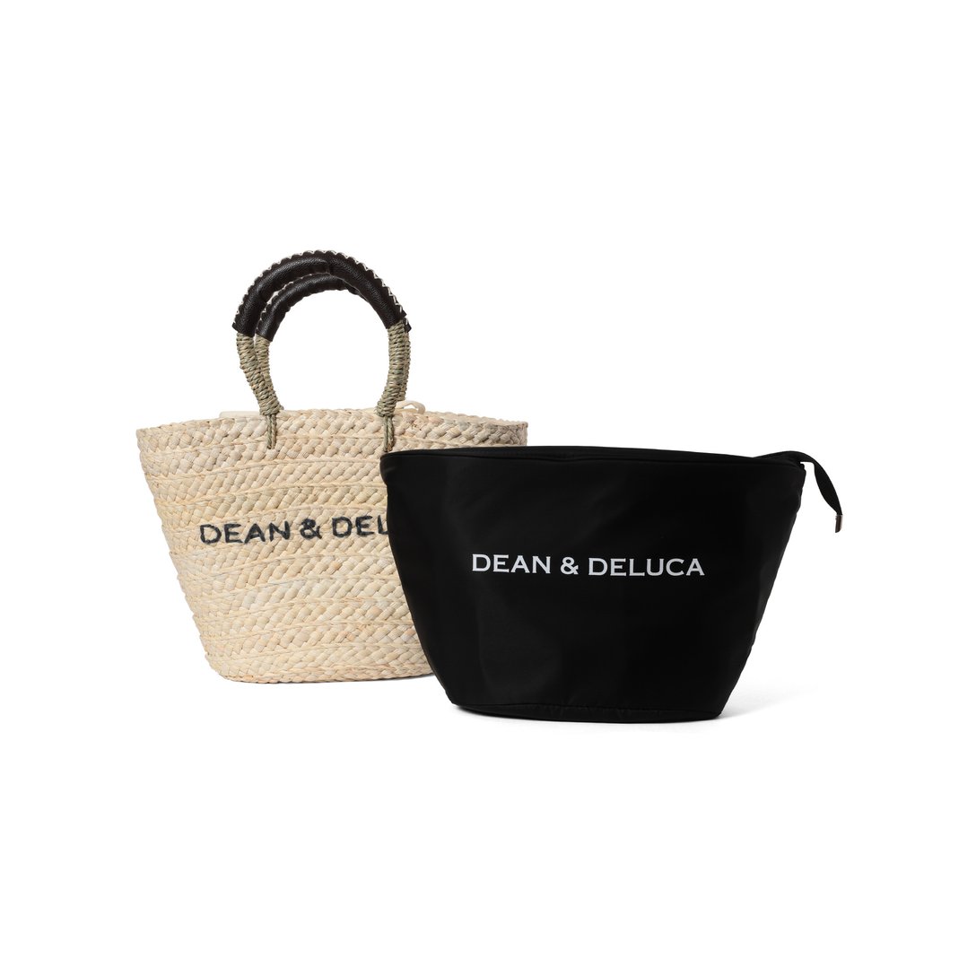 H28×W40×D20cm最終値下げ！！DEAN＆DELUCA×BEAMS カゴバック大 今月末