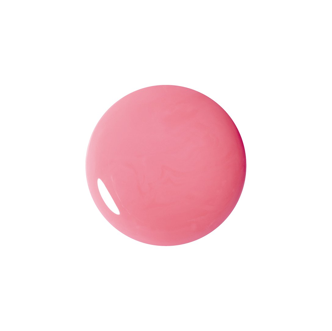 ピンクのネイルカラーの色玉