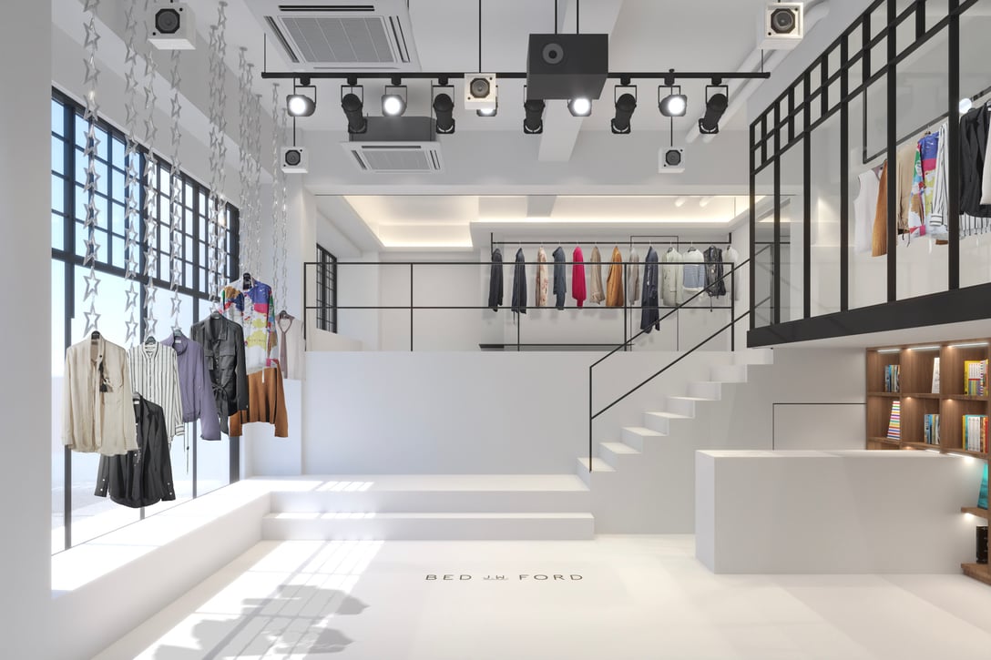 ベッドフォードが初の路面店を東京・外苑エリアにオープン