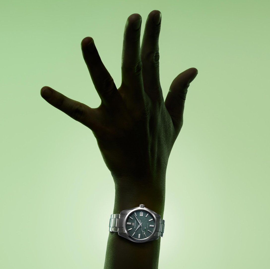 緑の時計