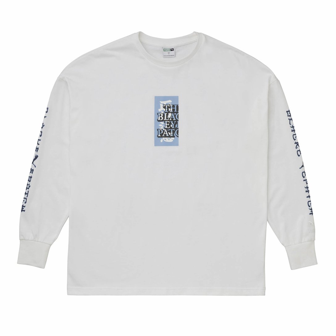 PUMA×マンチェスターシティ× ブラックアイパッチ Tシャツ-